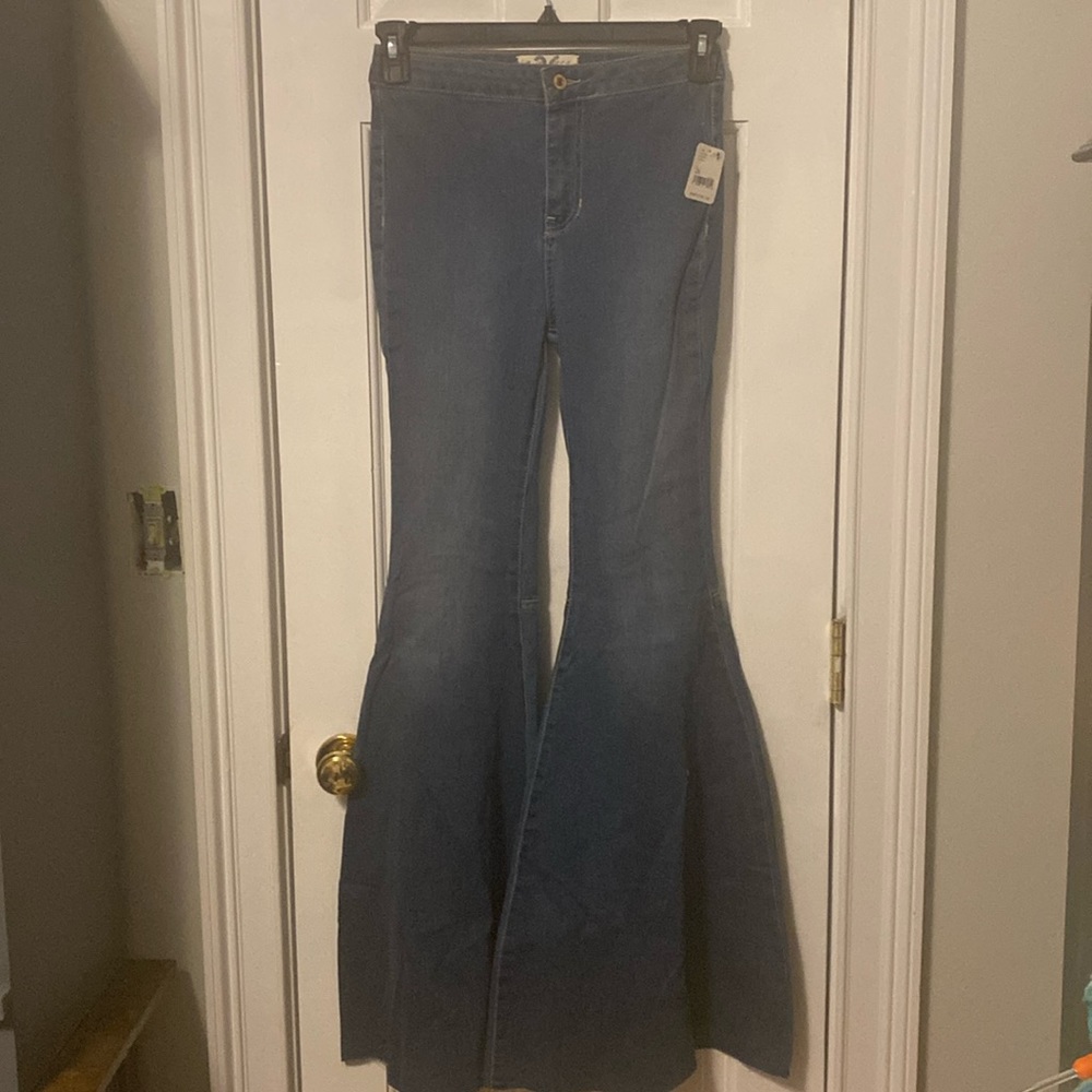 #221 FP Just Float On Flare Jeans